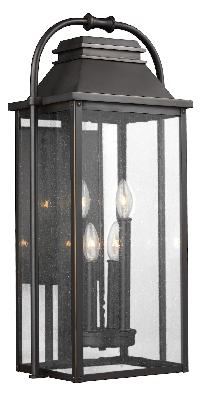 4 - Light Outdoor Wall Lantern by VC Studio Collection