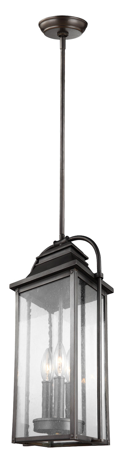 3 - Light Outdoor Pendant Lantern