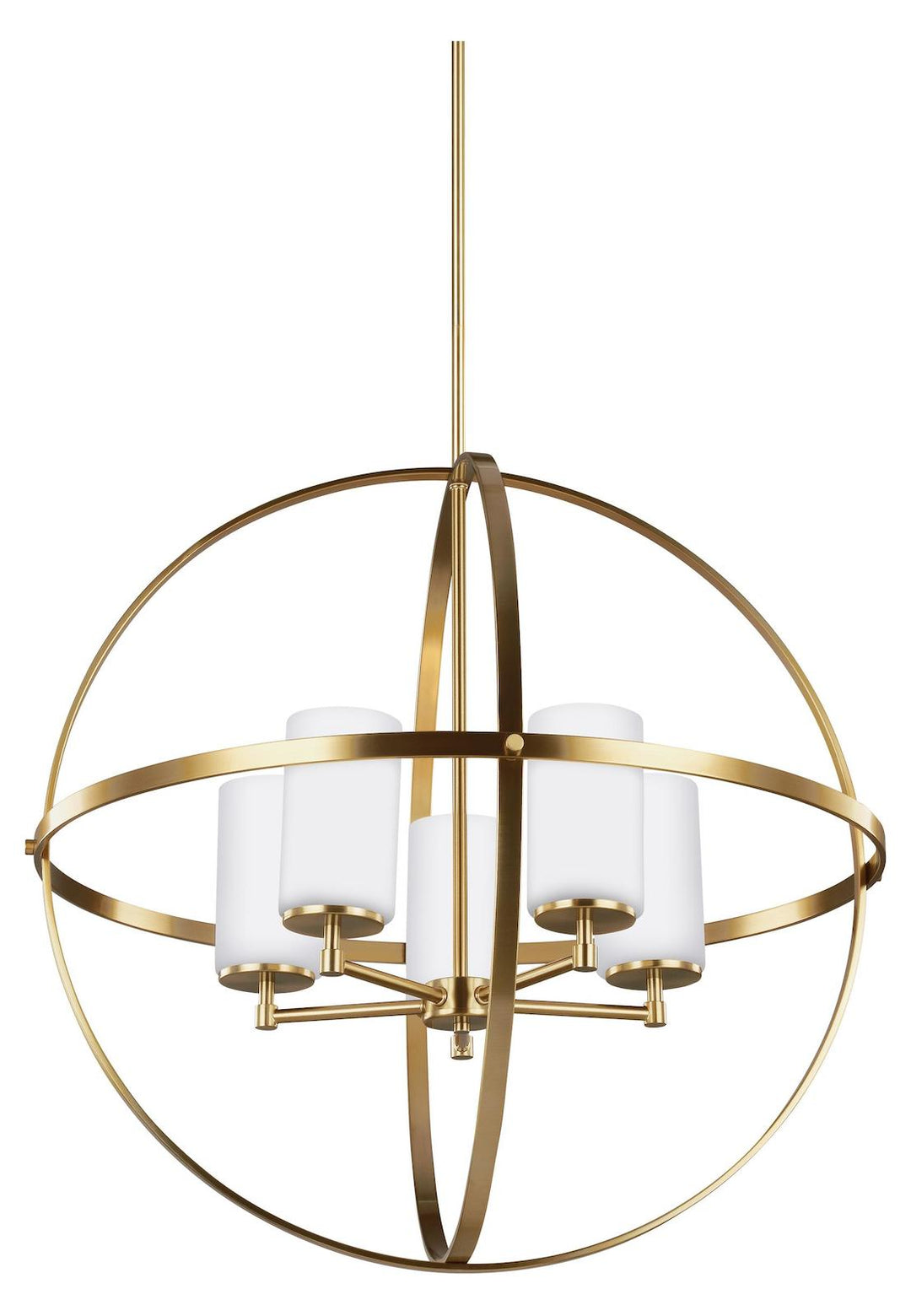 Five Light Chandelier by Generation Lighting