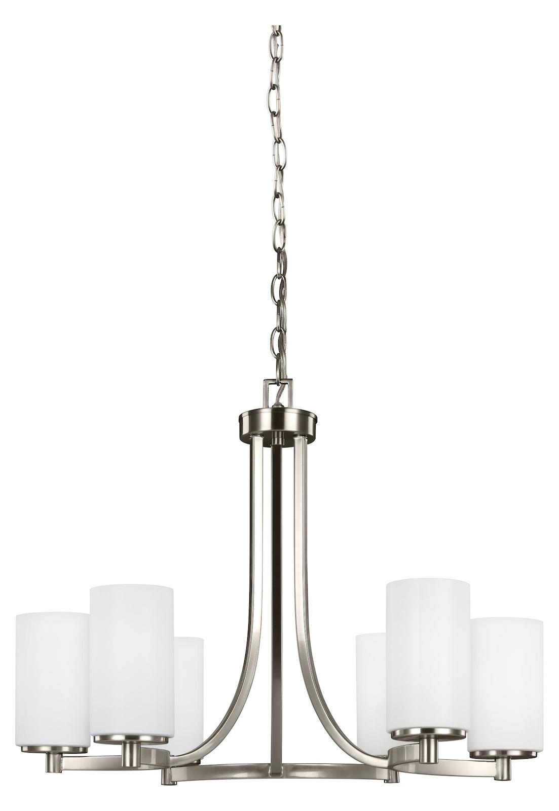 Six Light Chandelier by Generation Lighting