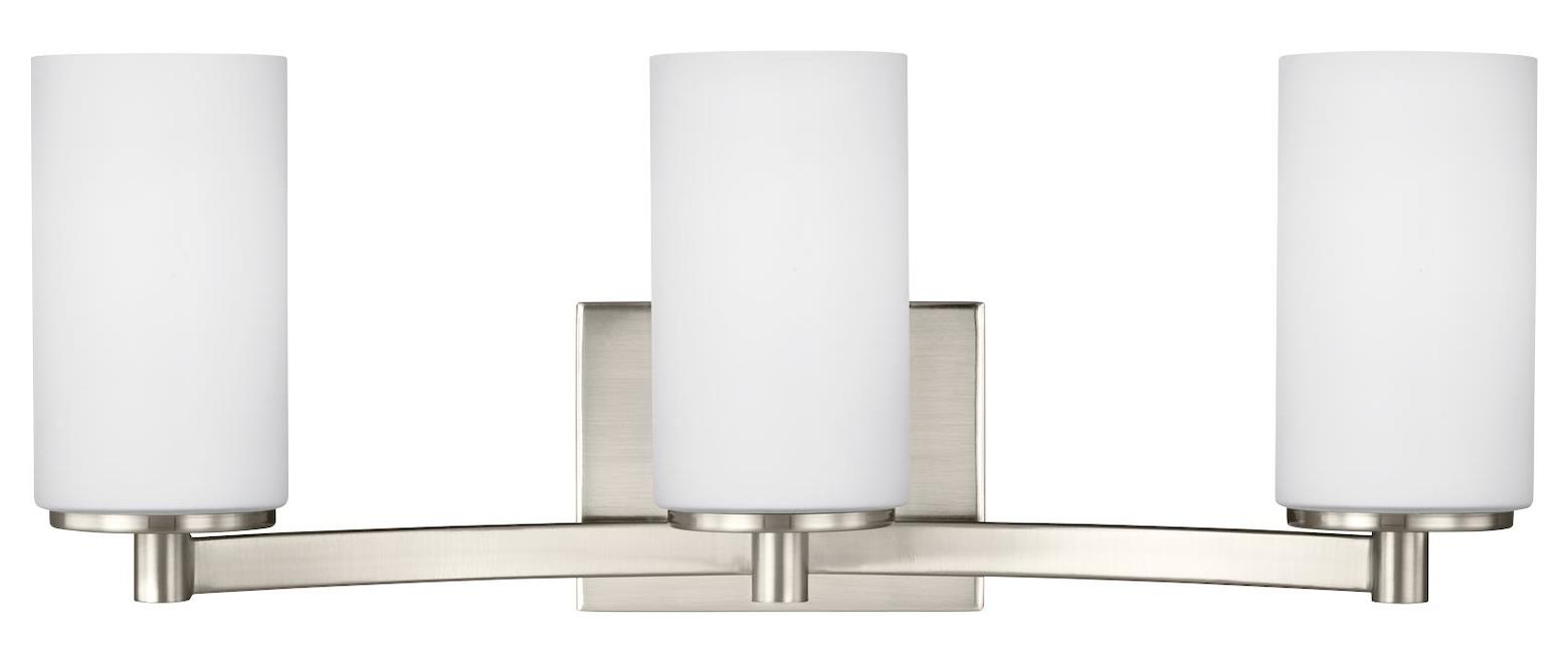 Three Light Wall / Bath by Generation Lighting