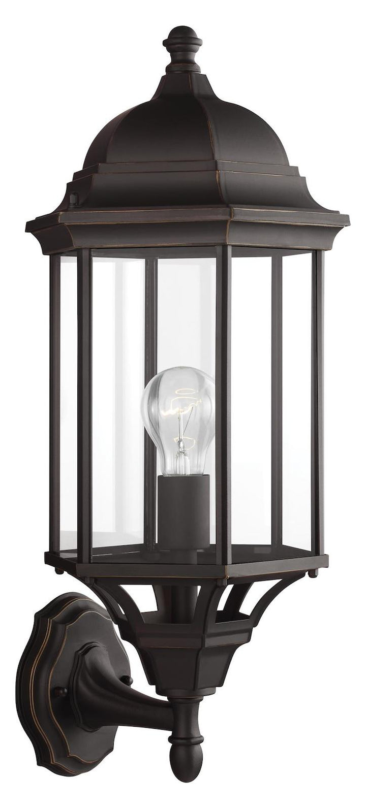 Large One Light Uplight Outdoor Wall Lantern by Generation Lighting