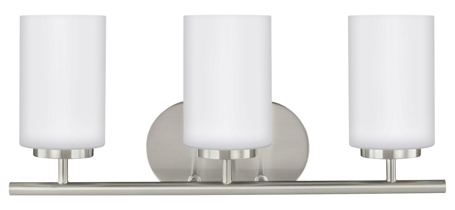 Three Light Wall / Bath by Generation Lighting
