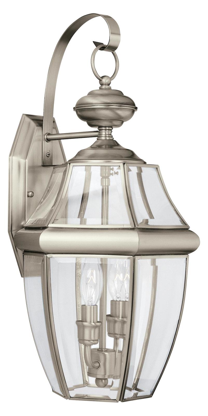 Two Light Outdoor Wall Lantern by Generation Lighting
