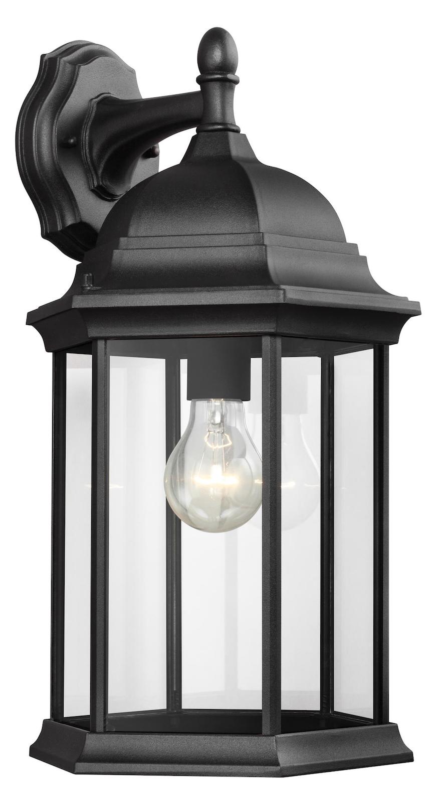 Large One Light Downlight Outdoor Wall Lantern by Generation Lighting