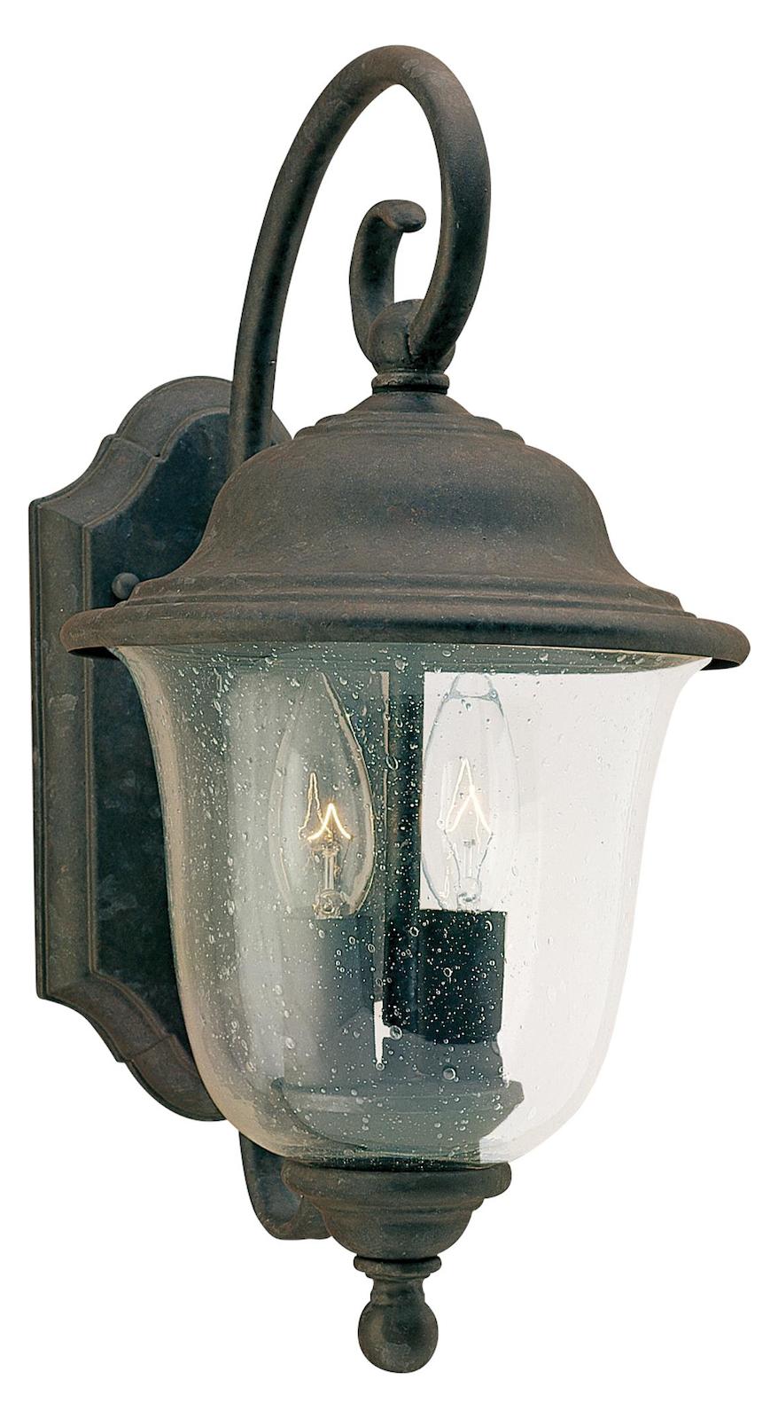 Two Light Outdoor Wall Lantern by Generation Lighting