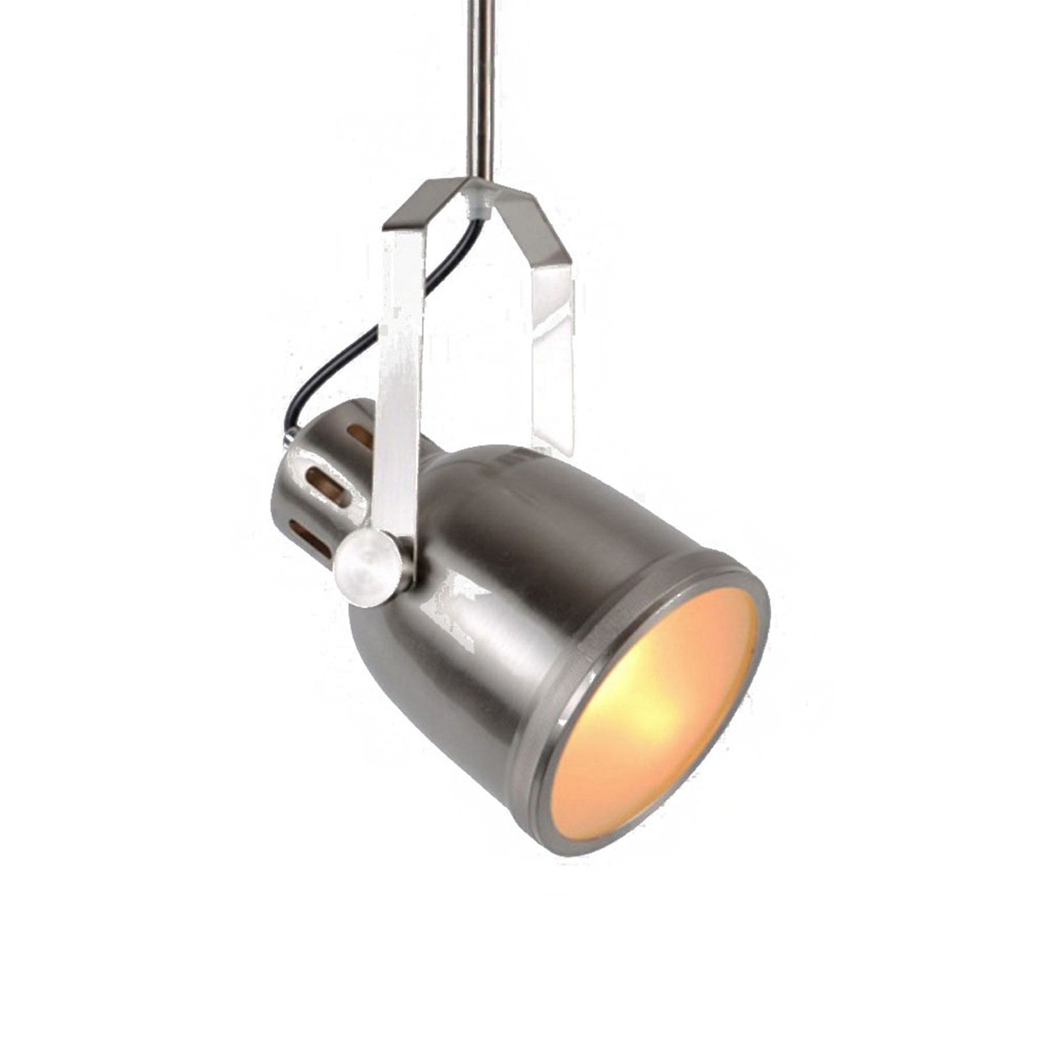 Clear Glass Chrome Metal Light Fixture by Bethel