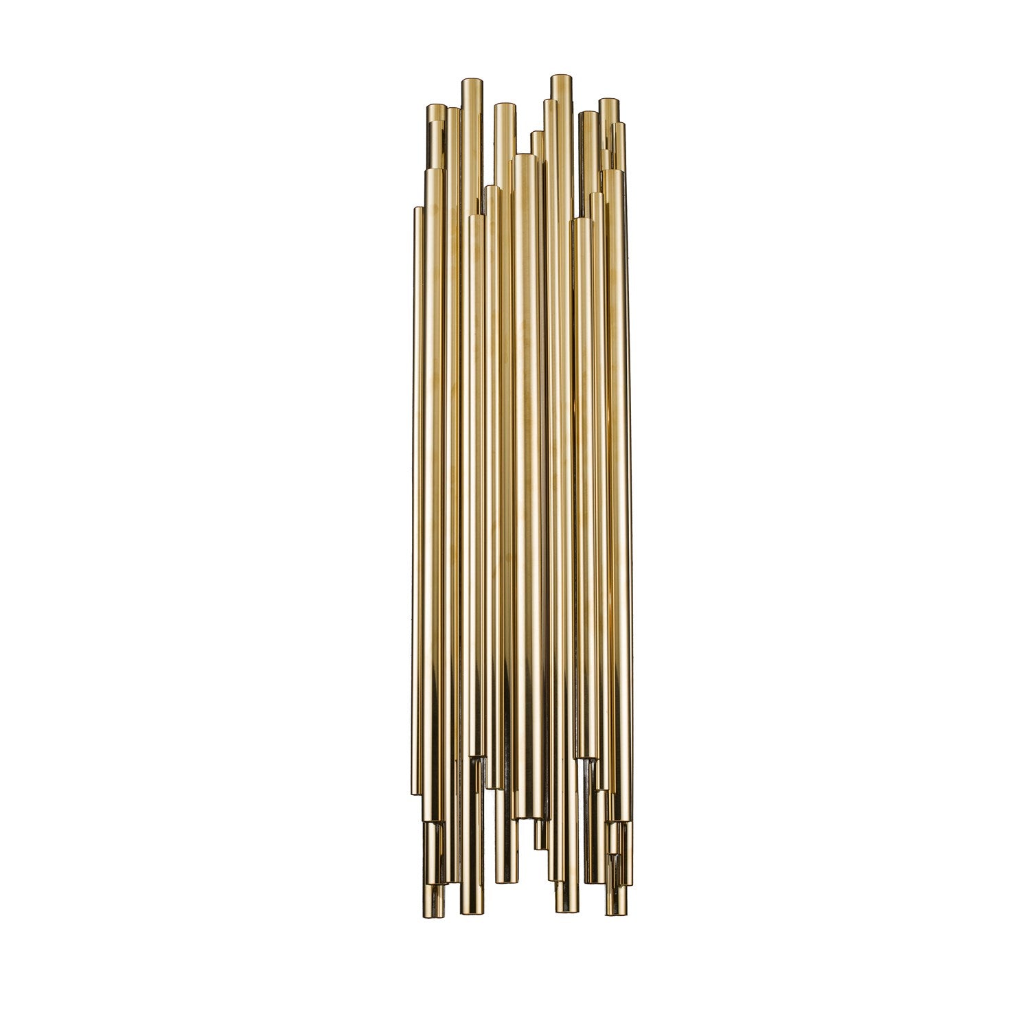 Stainless Steel Gold Frame Light Fixture by Bethel