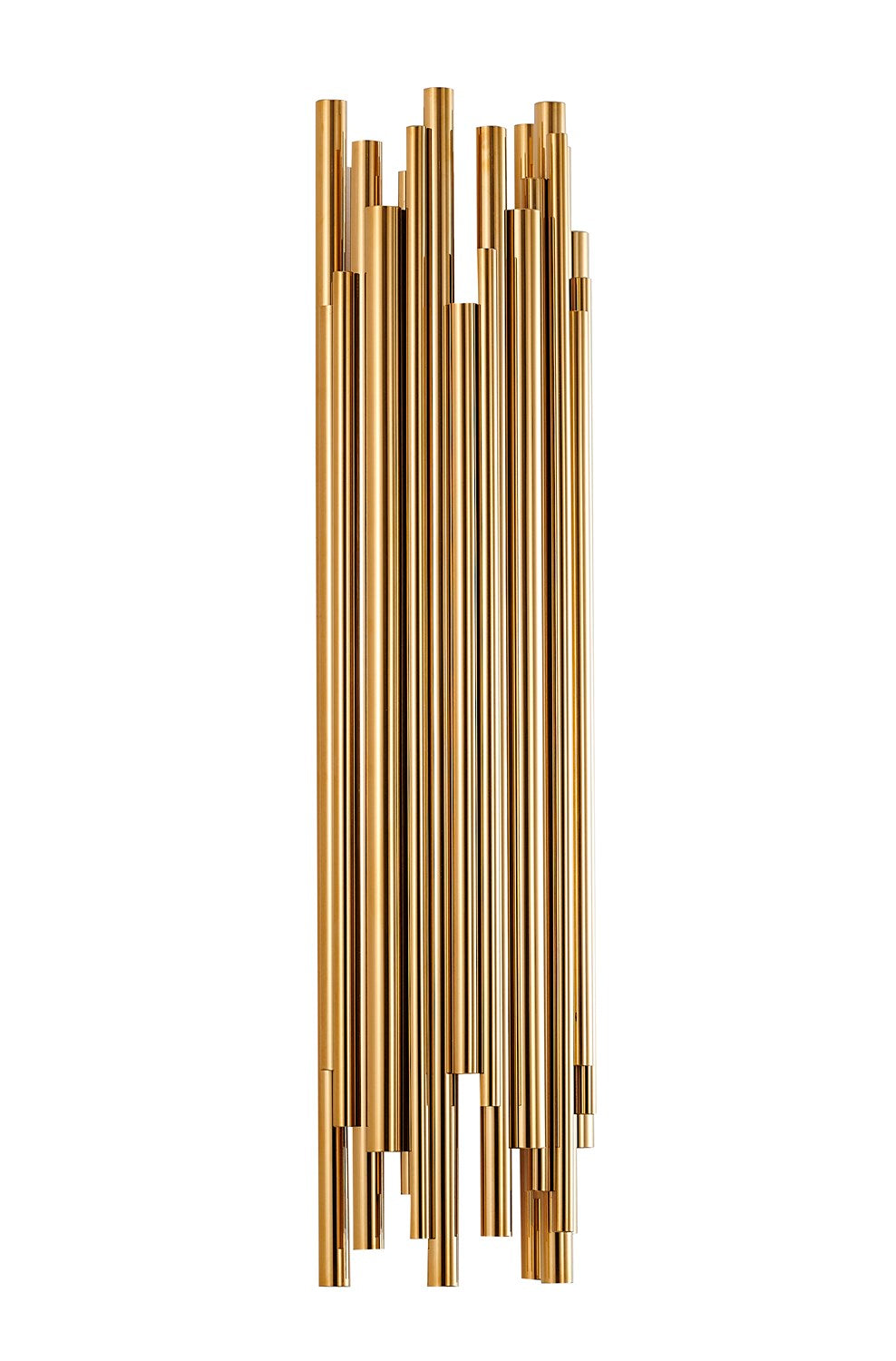 Stainless Steel Gold Frame Light Fixture