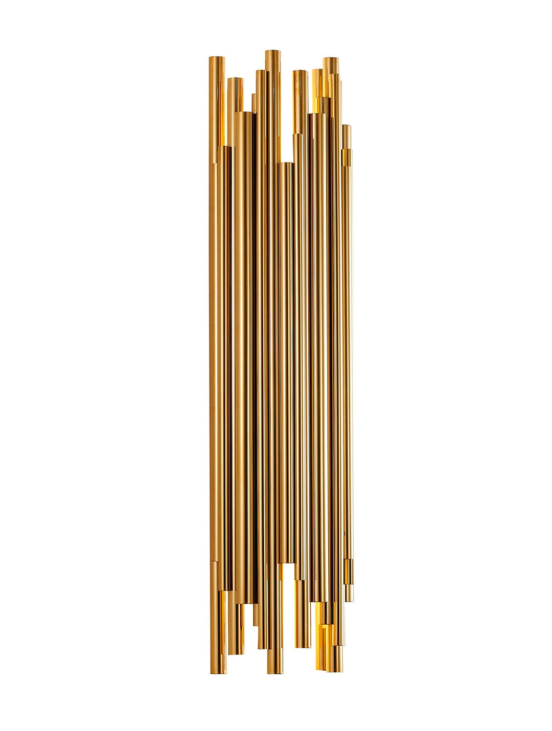 Stainless Steel Gold Frame Light Fixture