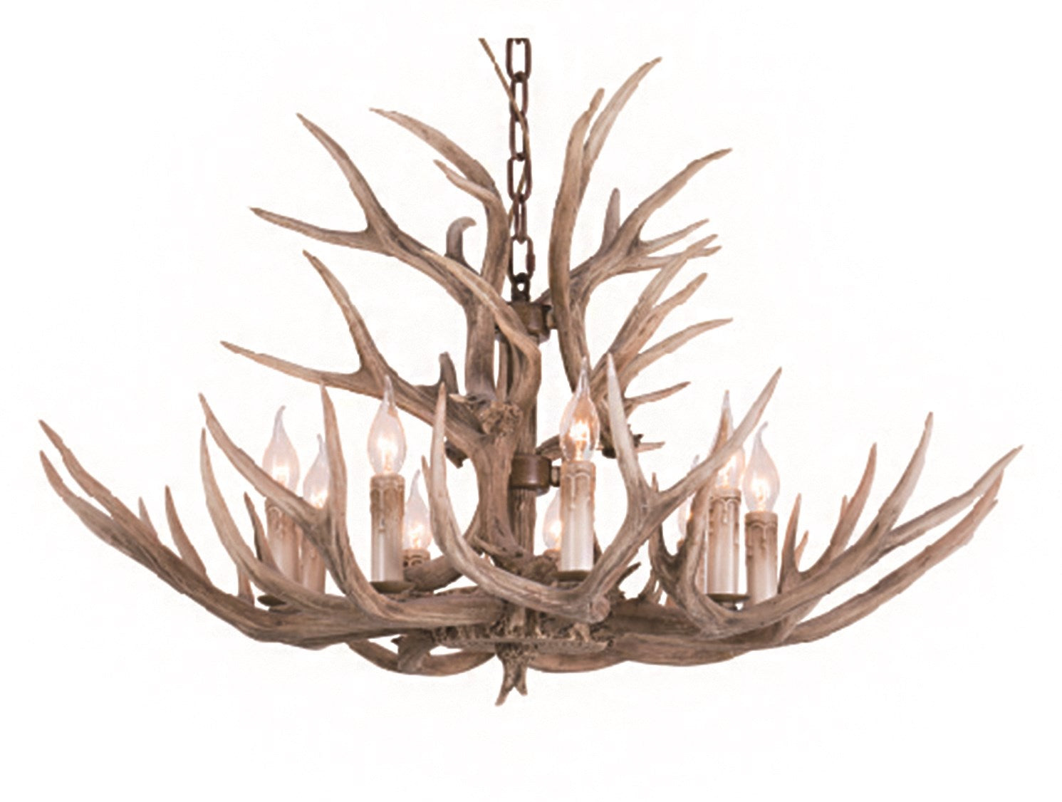 Natural Color Polyresin Light Fixture by Bethel