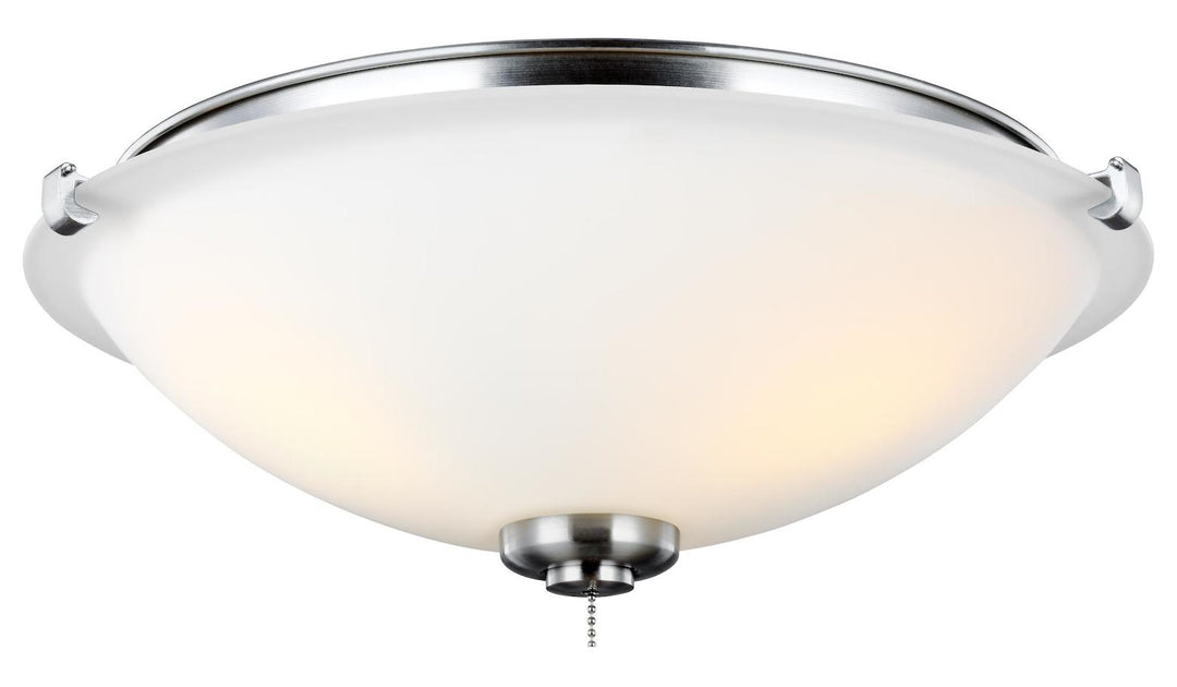 3 - Light Led Light Kit - Brushed Steel by VC Fan Collection