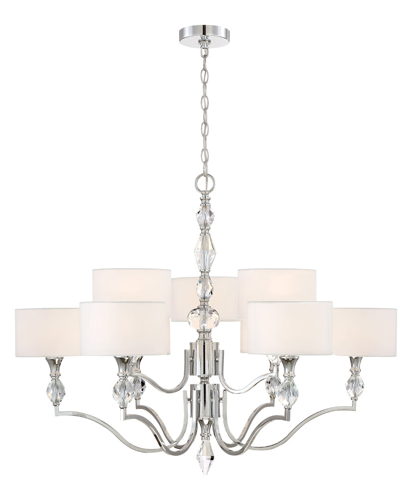 9 Light Chandelier by Designers Fountain