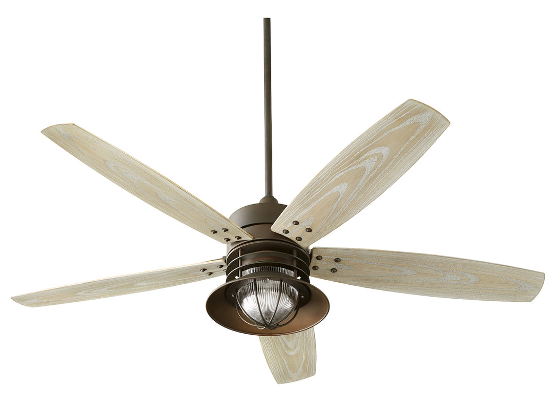 60In. Wet Fan Oiled Bronze by Quorum