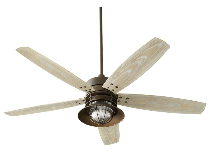 60In. Wet Fan Oiled Bronze by Quorum