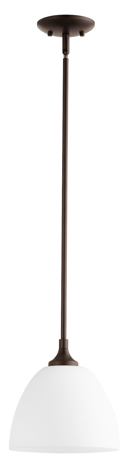 1Lt Pend Oiled Bronze by Quorum