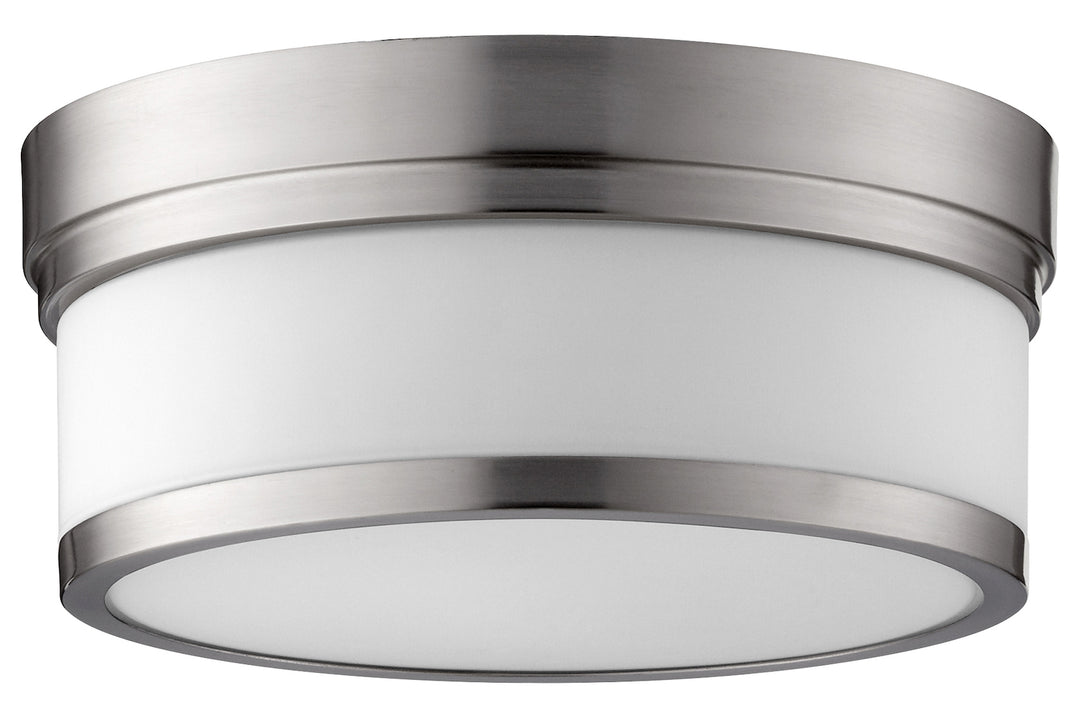 12In. Cmnt Satin Nickel by Quorum