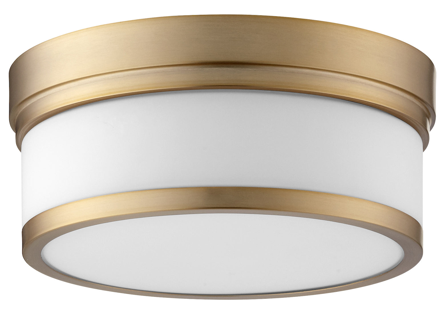 12In. Cmnt Aged Brass by Quorum