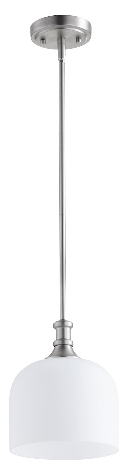 1Lt Pend Satin Nickel by Quorum