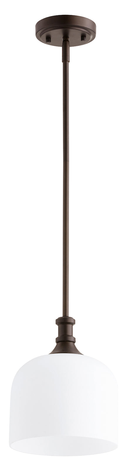 1Lt Pend Oiled Bronze by Quorum