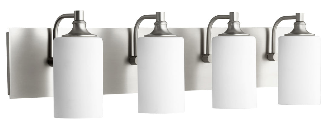4Lt Vanity Satin Nickel by Quorum