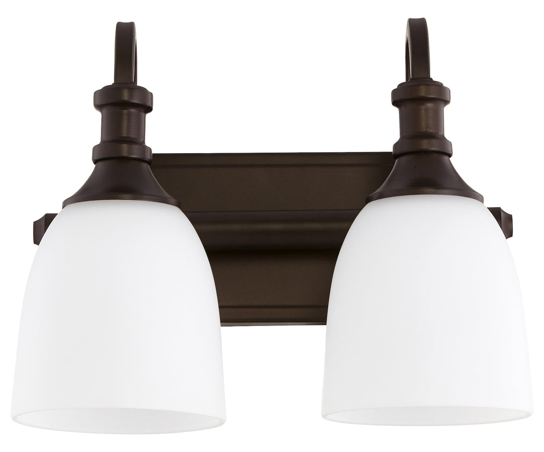 2Lt Vanity Oiled Bronze by Quorum