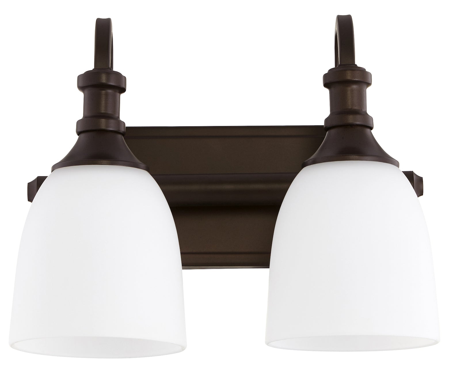 2Lt Vanity Oiled Bronze by Quorum