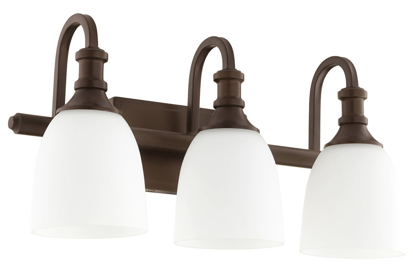 3Lt Vanity Oiled Bronze by Quorum