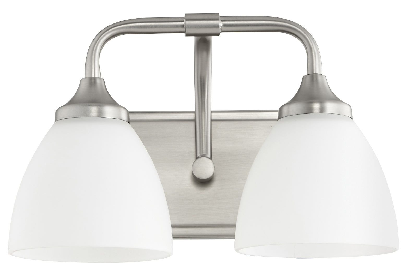 2Lt Vanity Satin Nickel by Quorum
