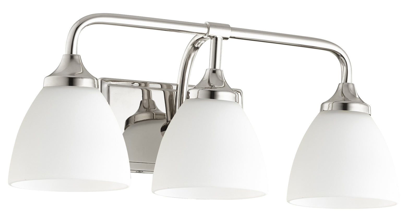 3Lt Vanity Nickel by Quorum