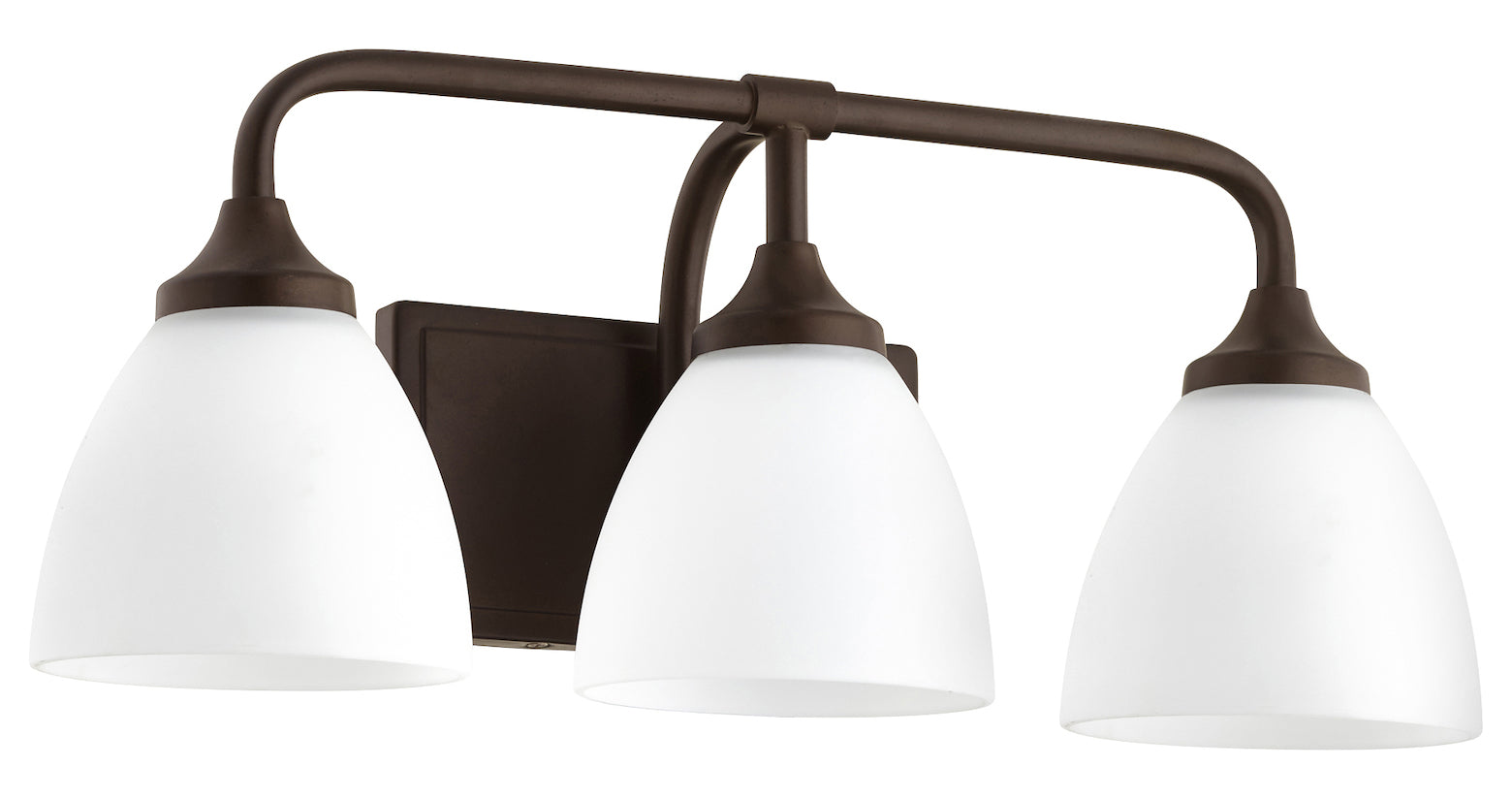 3Lt Vanity Oiled Bronze by Quorum