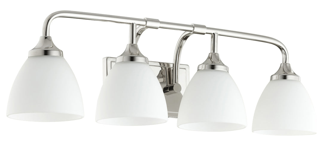 4Lt Vanity Nickel by Quorum