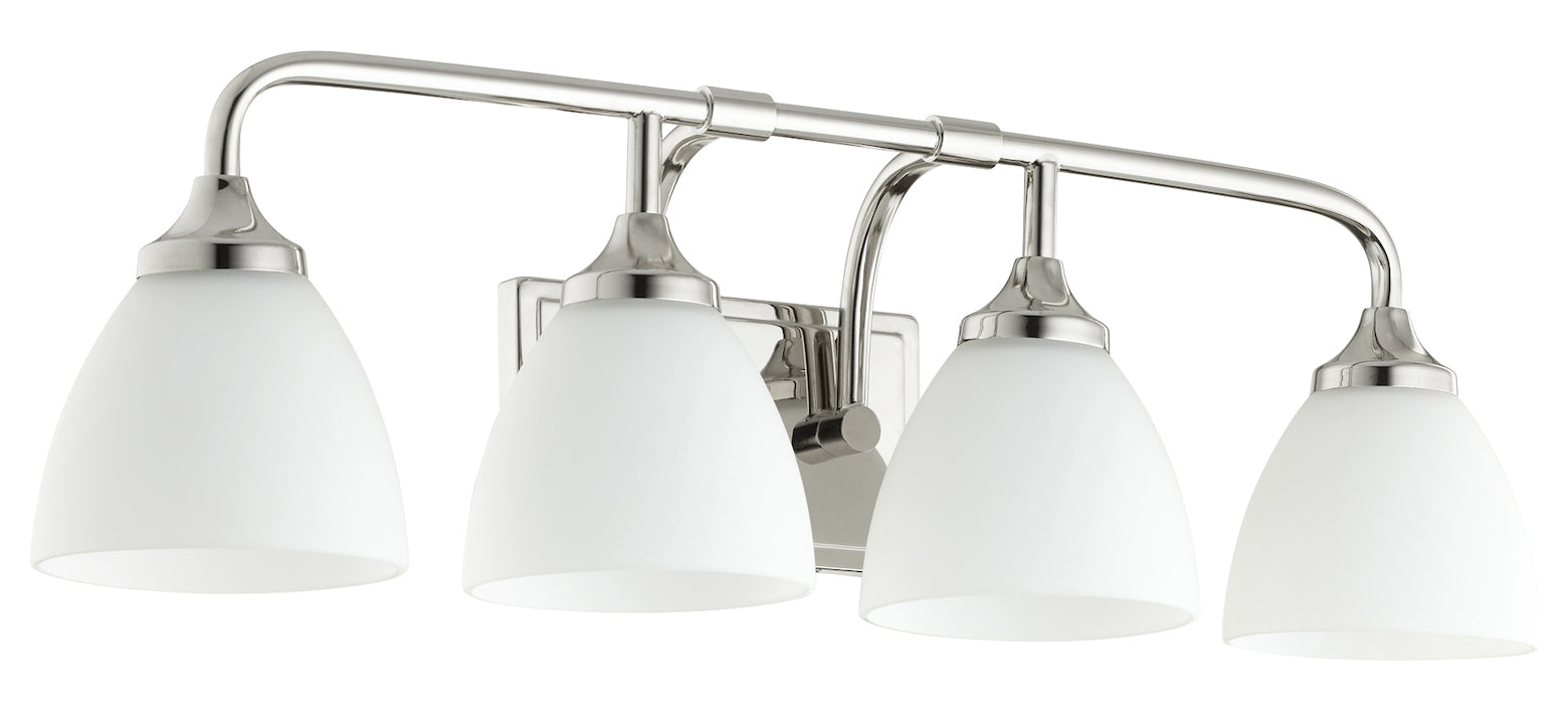 4Lt Vanity Nickel by Quorum