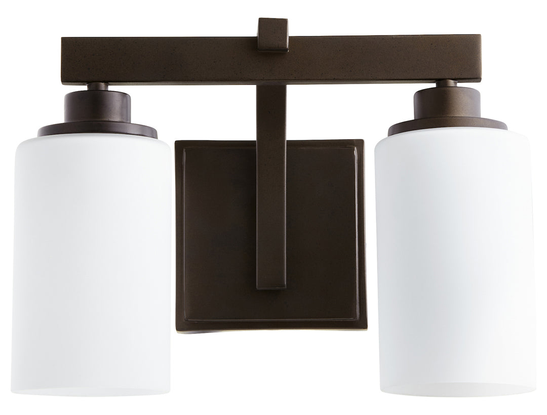 2Lt Vanity Oiled Bronze by Quorum