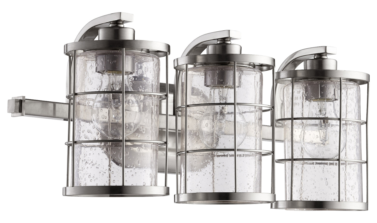3Lt Vanity Satin Nickel by Quorum