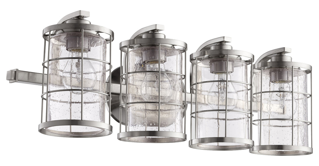 4Lt Vanity Satin Nickel by Quorum
