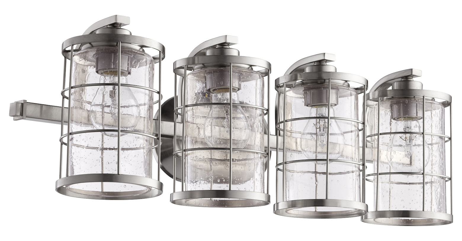 4Lt Vanity Satin Nickel by Quorum