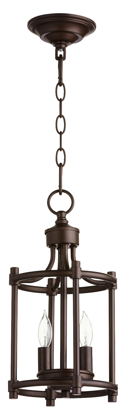 2Lt Entry Oiled Bronze by Quorum