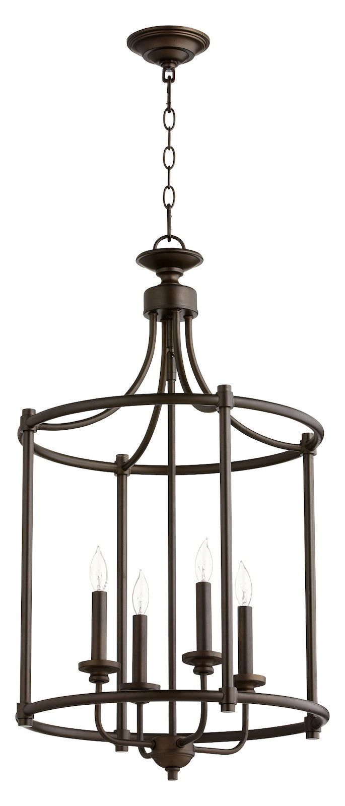 4Lt Entry Oiled Bronze by Quorum