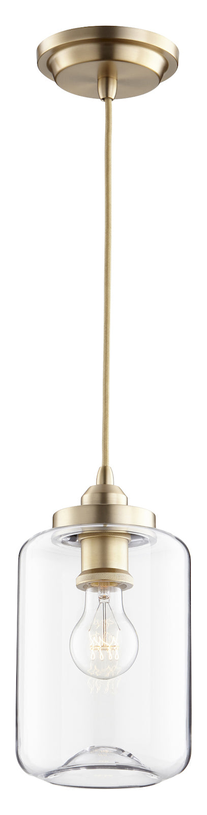 Clr Filament Pend 6In. -Agb
