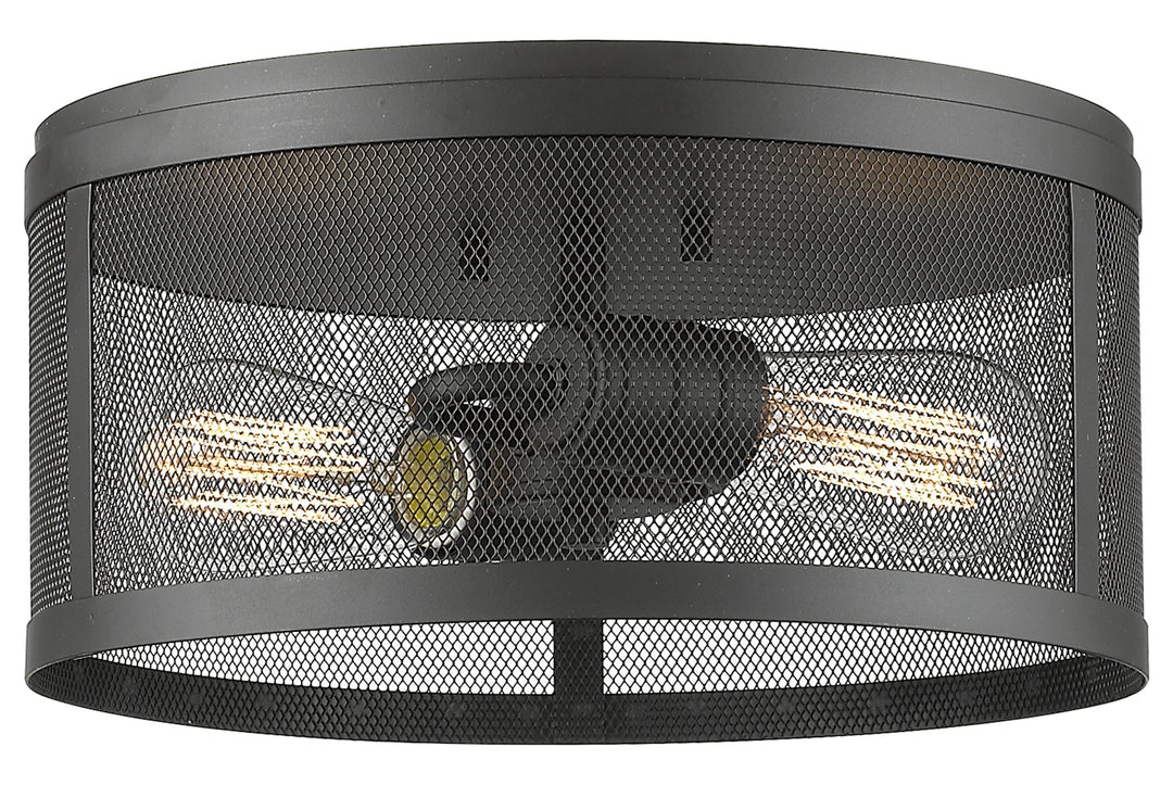 2 Light Flush Mount by Z-Lite