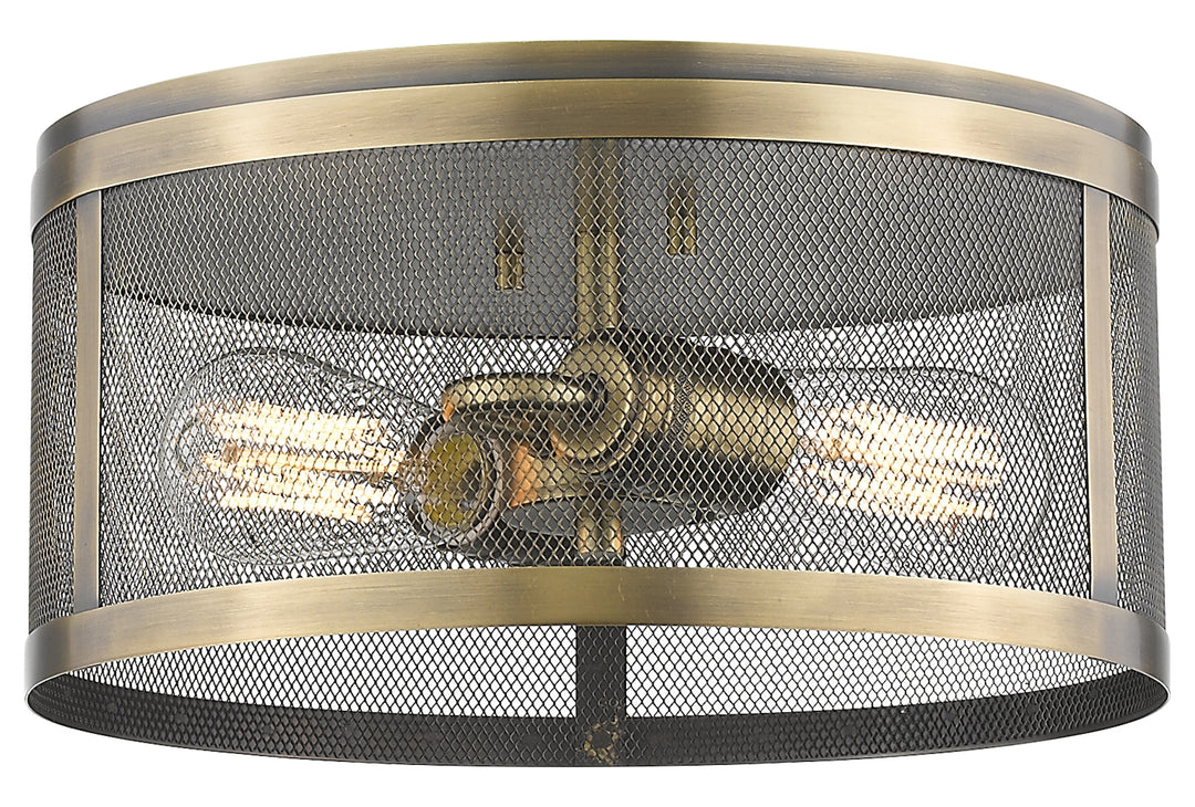 2 Light Flush Mount by Z-Lite
