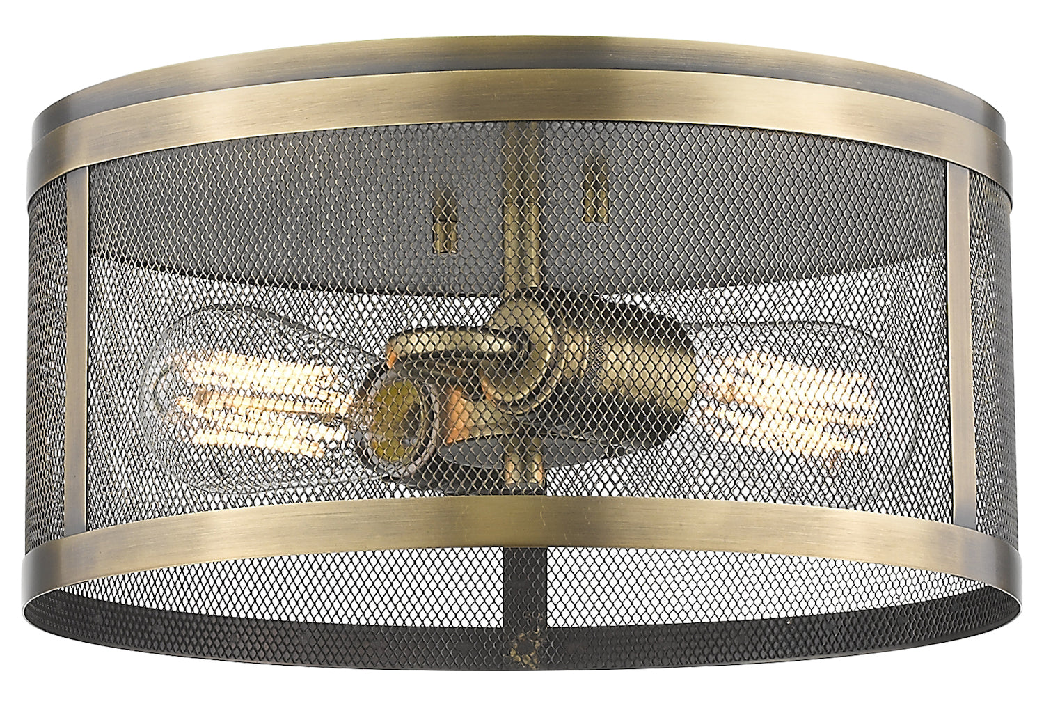 2 Light Flush Mount by Z-Lite