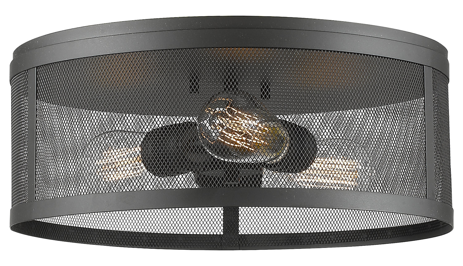 3 Light Flush Mount by Z-Lite