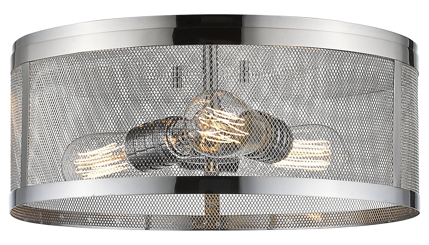 3 Light Flush Mount by Z-Lite