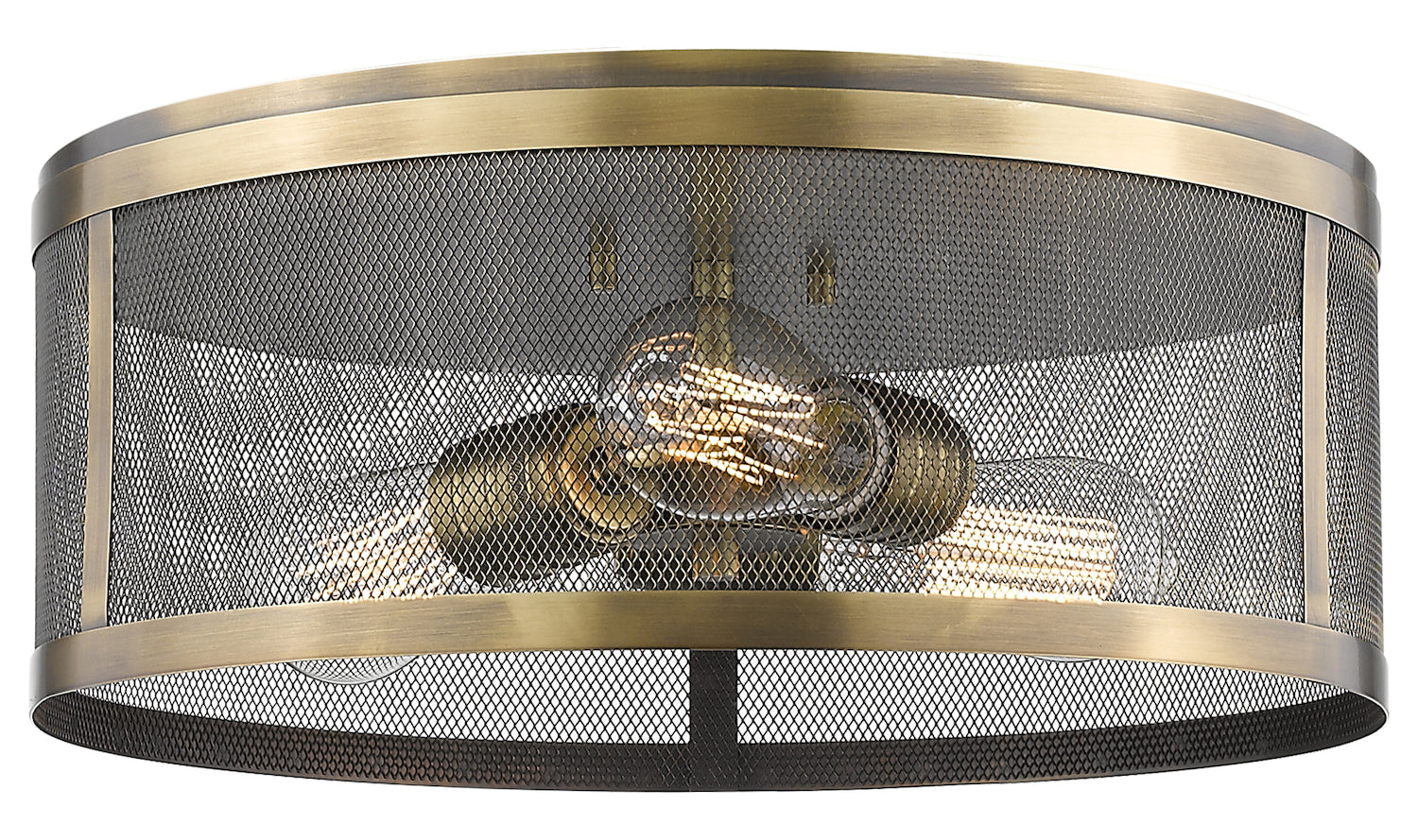 3 Light Flush Mount by Z-Lite