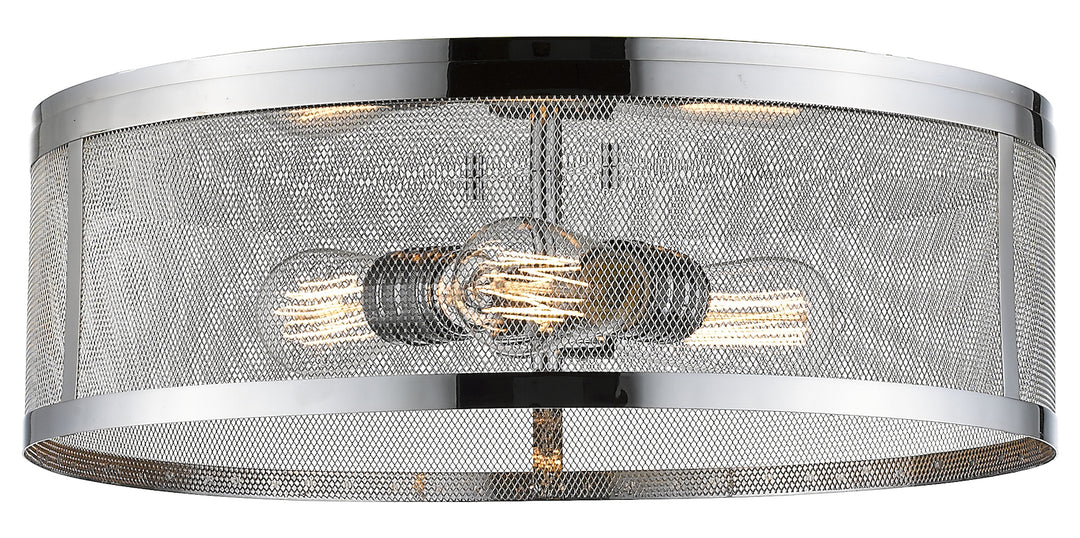 3 Light Flush Mount by Z-Lite