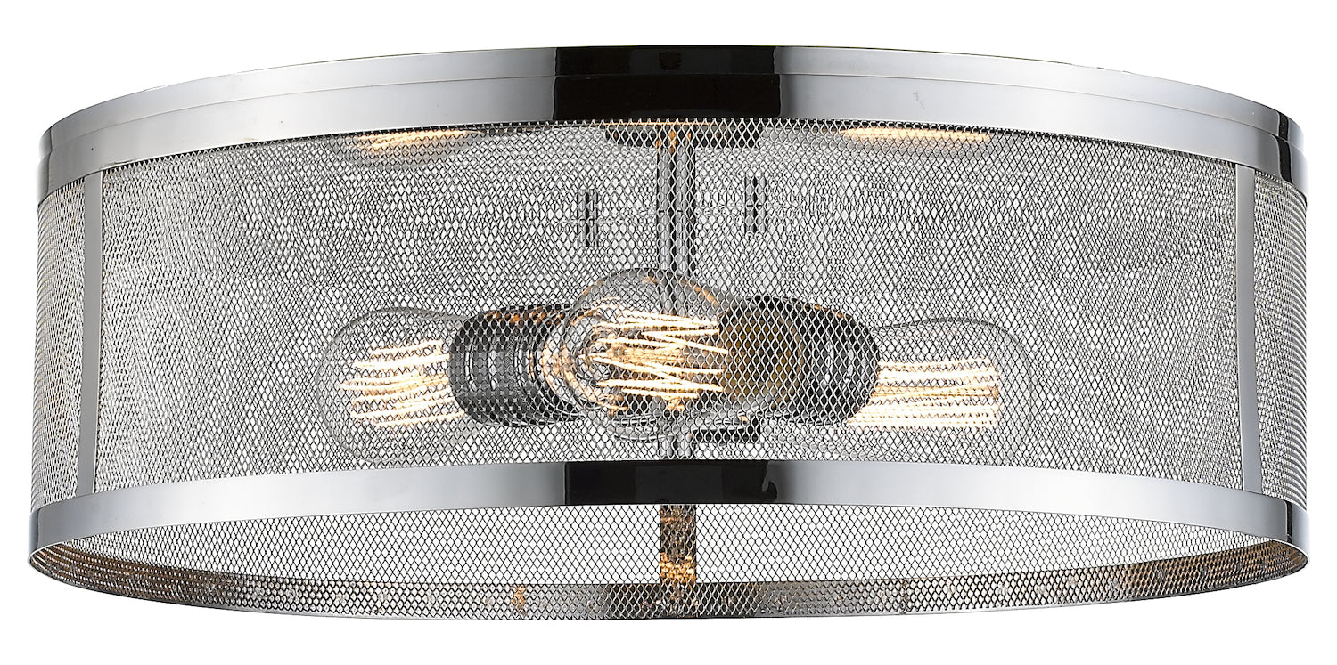 3 Light Flush Mount by Z-Lite