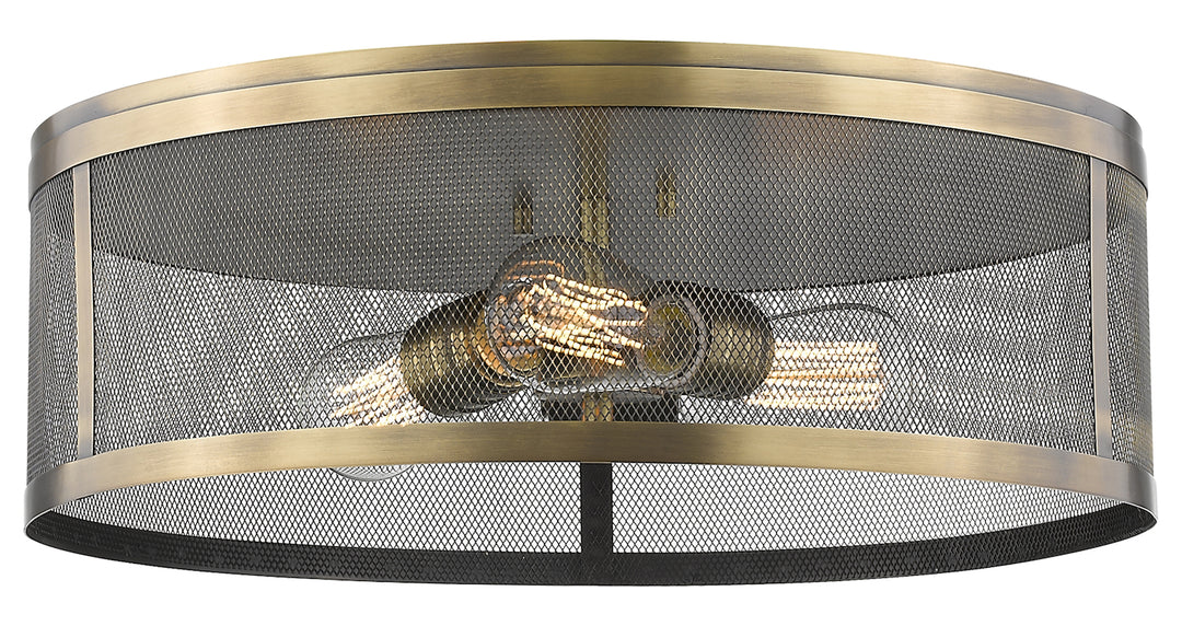 3 Light Flush Mount by Z-Lite