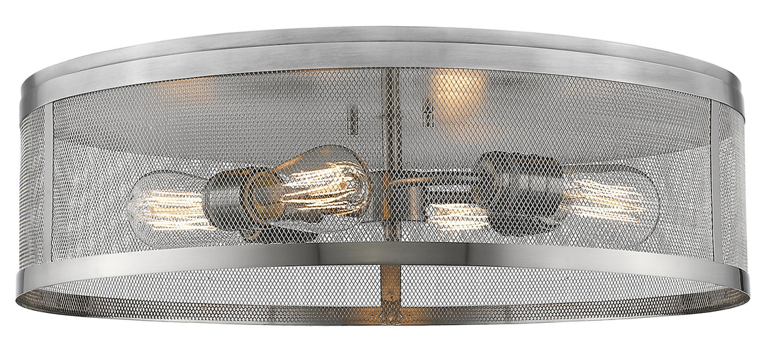 4 Light Flush Mount by Z-Lite
